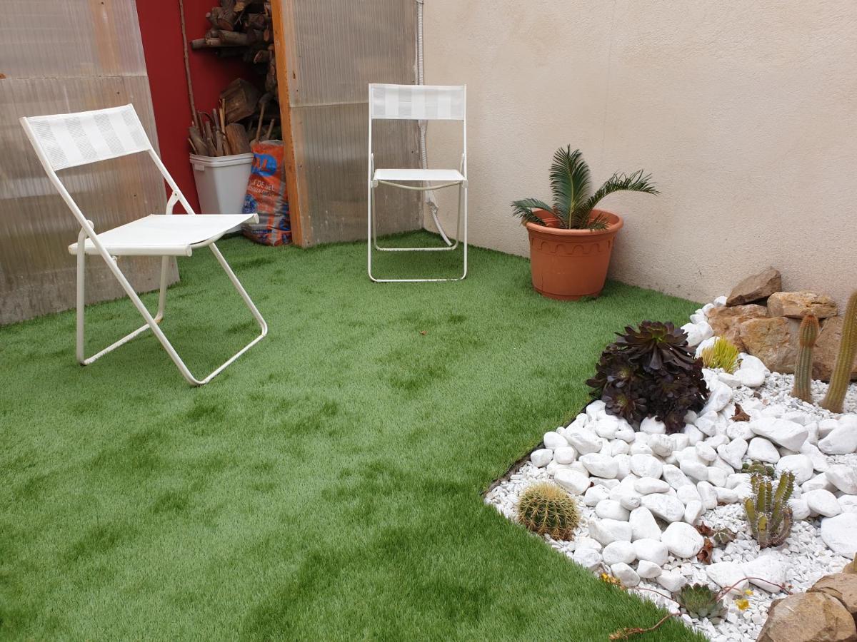 Petite Etoile De Mer - Studio Hyper Equipe A 150M D'Une Plage De Sable Fin Grande Terrasse Presqu'Ile De Charme 생 망드리에 쉬르 메르 외부 사진